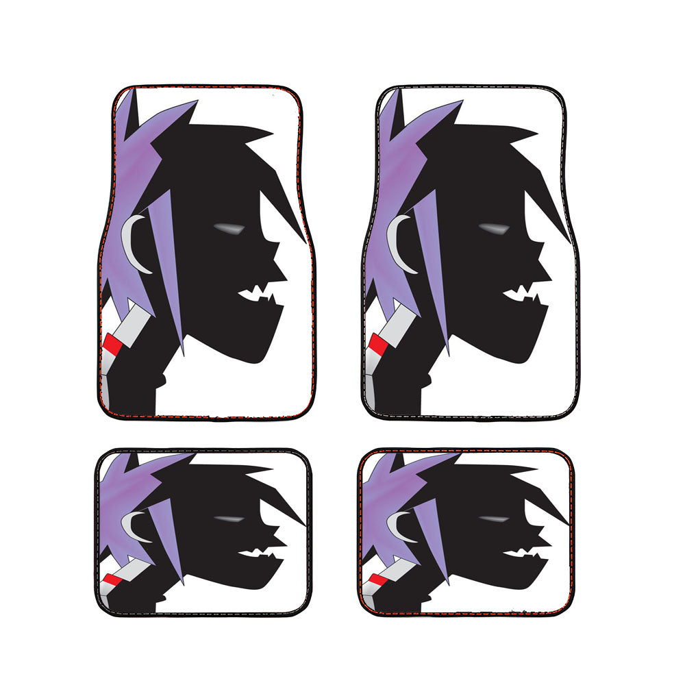 Rock Band Gorillaz Clint Eastwood Car Floor Mats Accessories