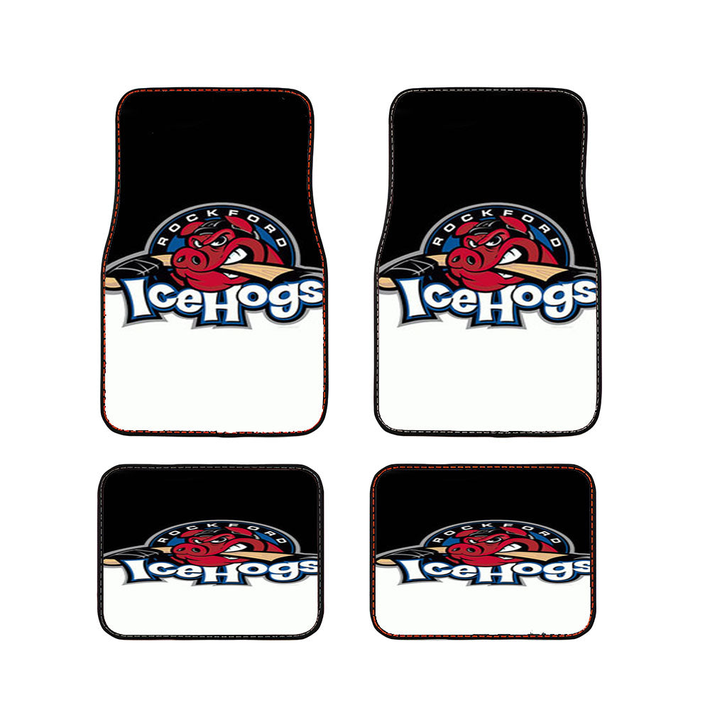 Rockford Ice Hogs Car Floor Mats Accessories