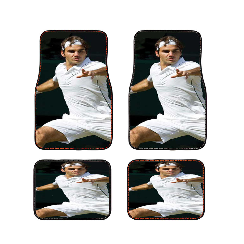 Roger Federer Swing Car Floor Mats Accessories