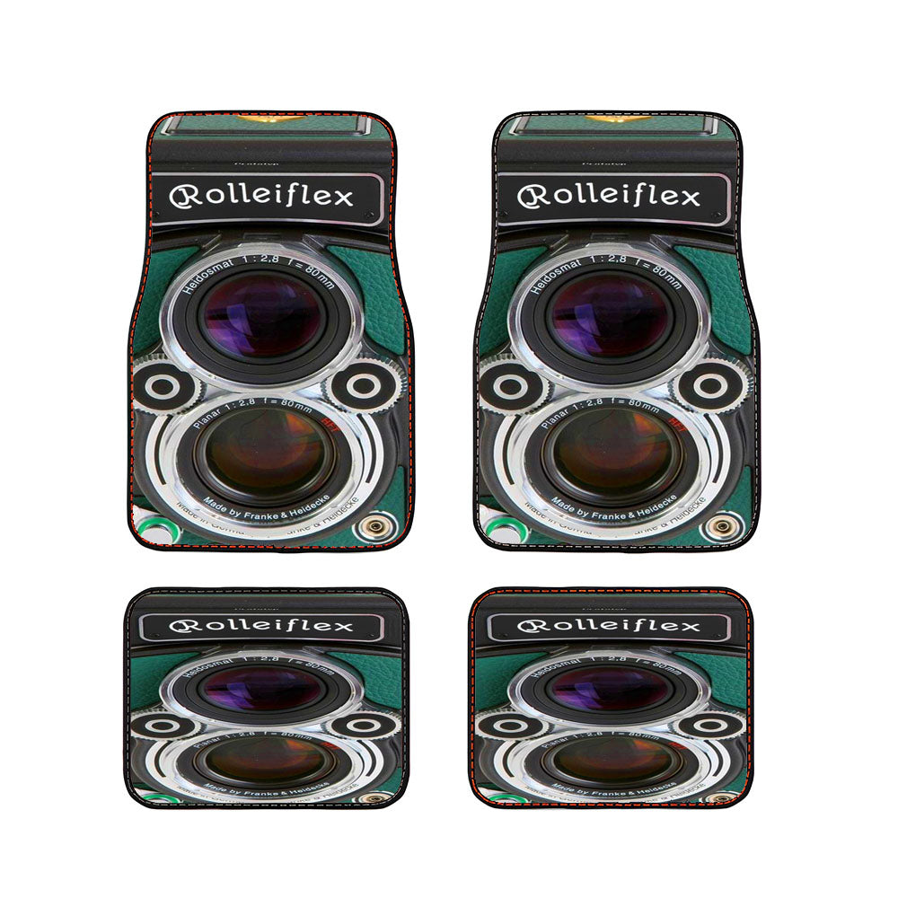 Rolleiflexft Rollei5 Retro Vintage Camera Car Floor Mats Accessories