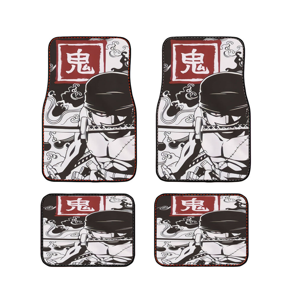 Roronoa Zoro Car Floor Mats Accessories