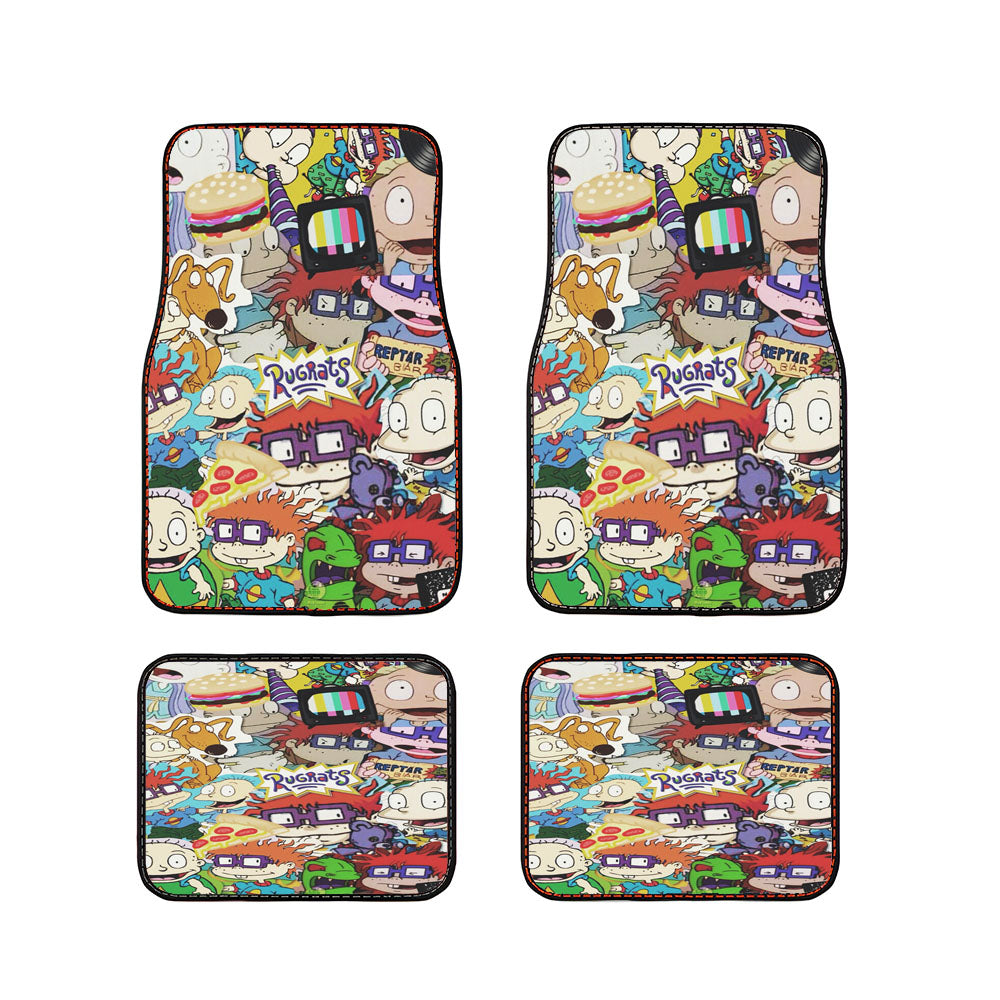 Rugrats Collage Car Floor Mats Accessories