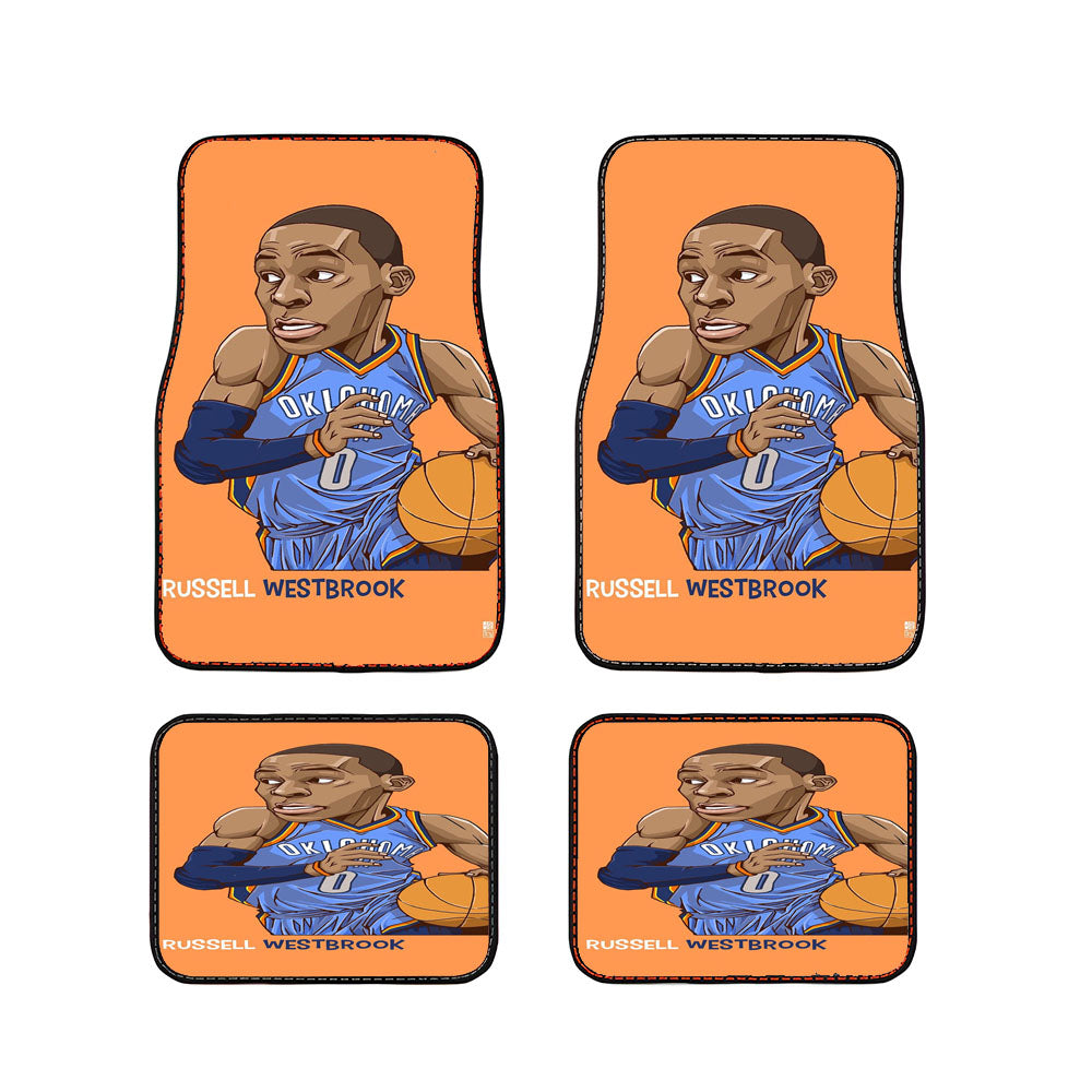 Russell Westbook Car Floor Mats Accessories