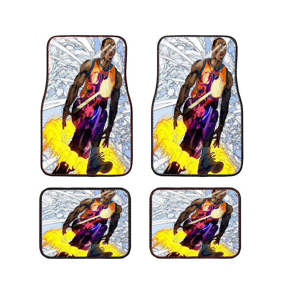 Russell Westbrook Art Car Floor Mats Accessories