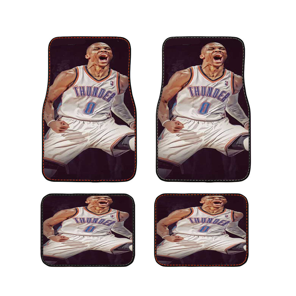 Russell Westbrook Scream Car Floor Mats Accessories