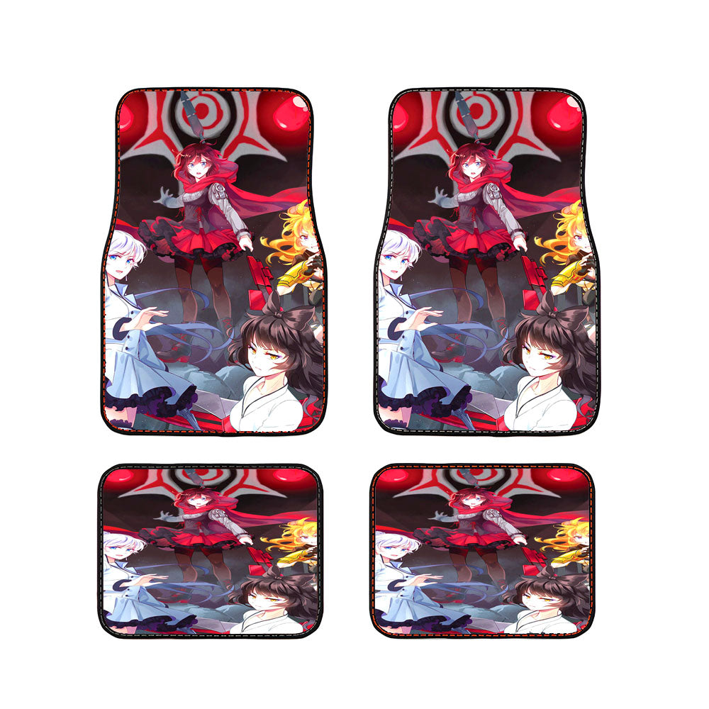 Rwby Art Volume Car Floor Mats Accessories