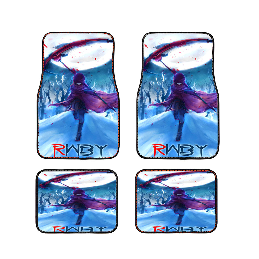 Rwby Scythe Car Floor Mats Accessories