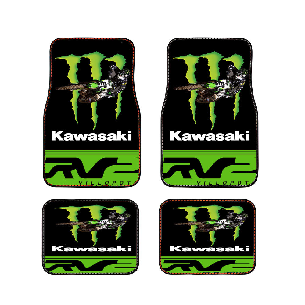 Ryan Villopoto Monster Thor Motocross Car Floor Mats Accessories
