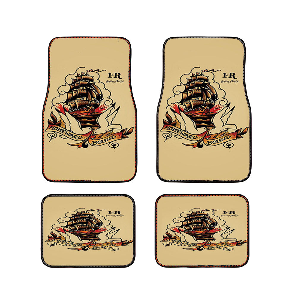 Sailor Jerry Car Floor Mats Accessories