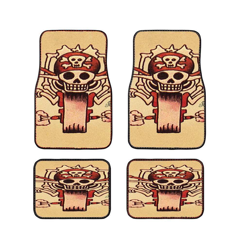 Sailor Jerry Tattoo Car Floor Mats Accessories