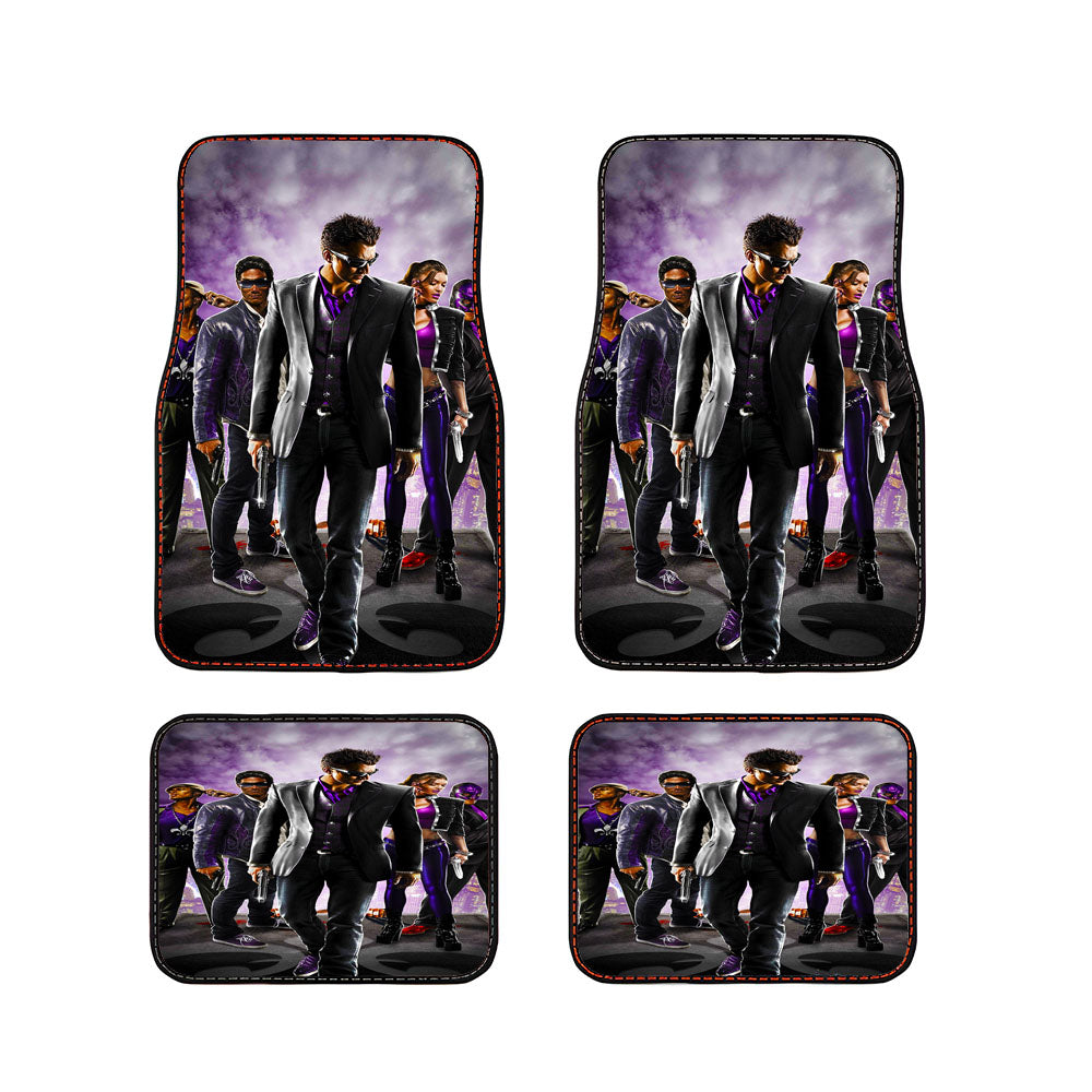 Saint Row The Third Cover Car Floor Mats Accessories