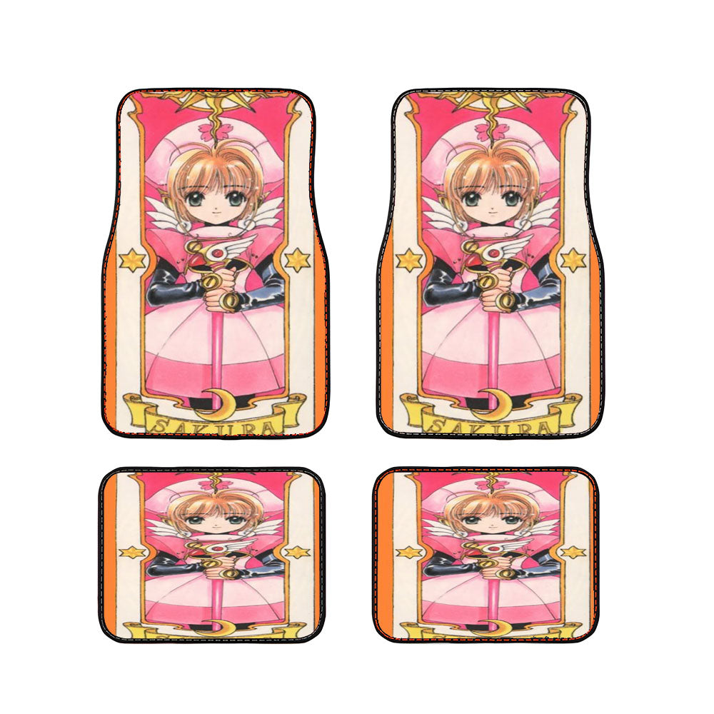Sakura Cover Car Floor Mats Accessories