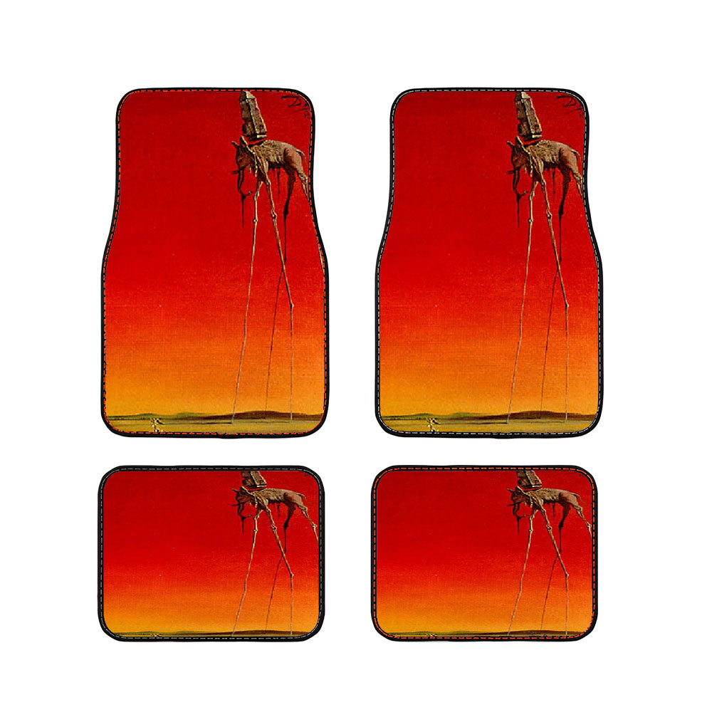 Salvador Dali The Elephan Car Floor Mats Accessories