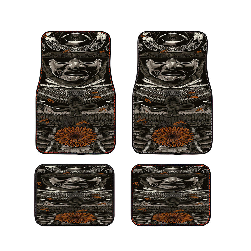 Samurai Rose Japan Car Floor Mats Accessories