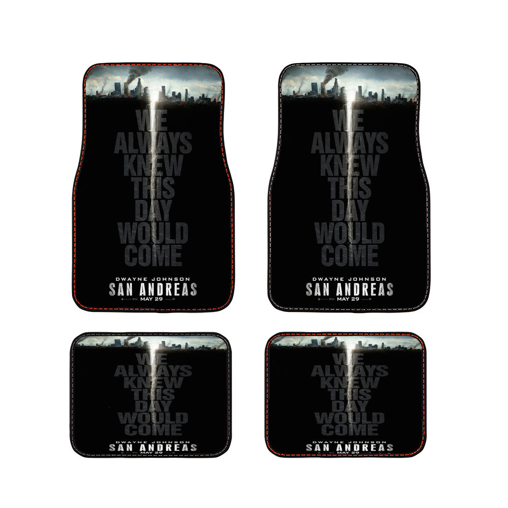 San Andreas Quotes Car Floor Mats Accessories