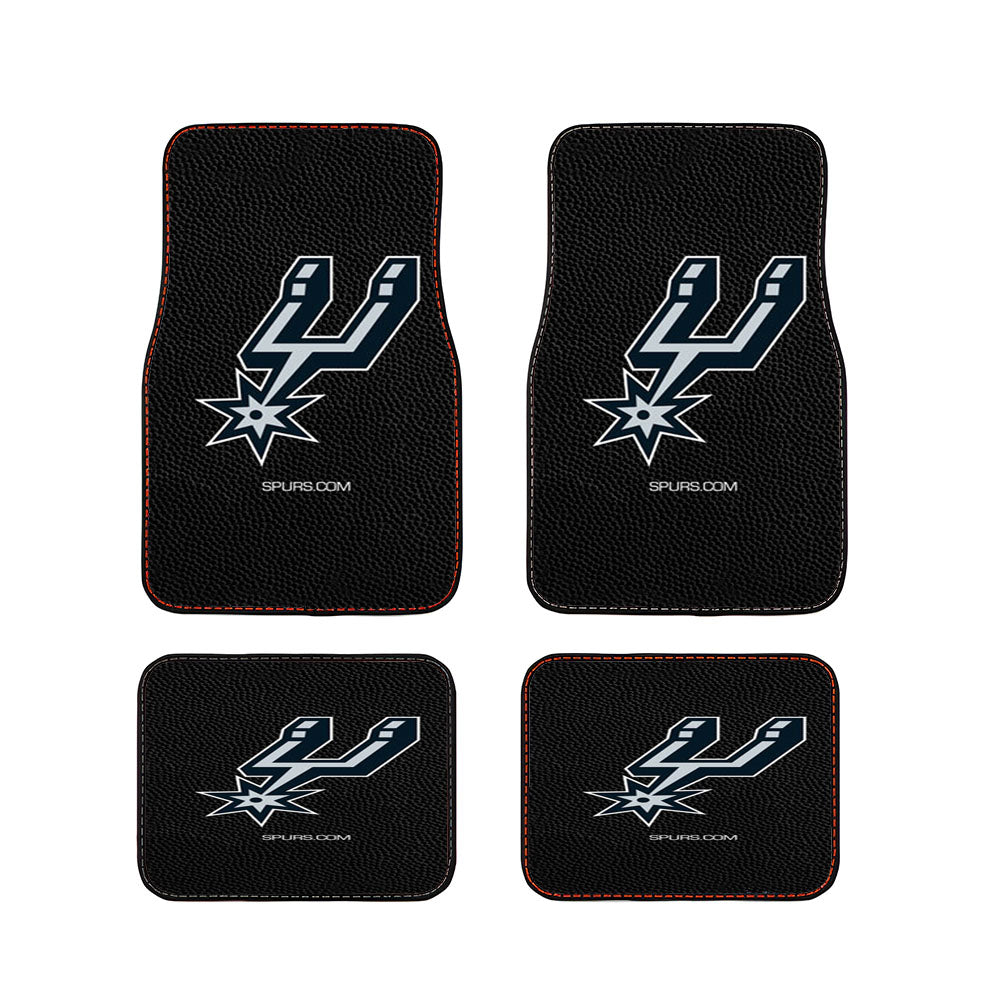 San Antonio Spurs Logo Car Floor Mats Accessories