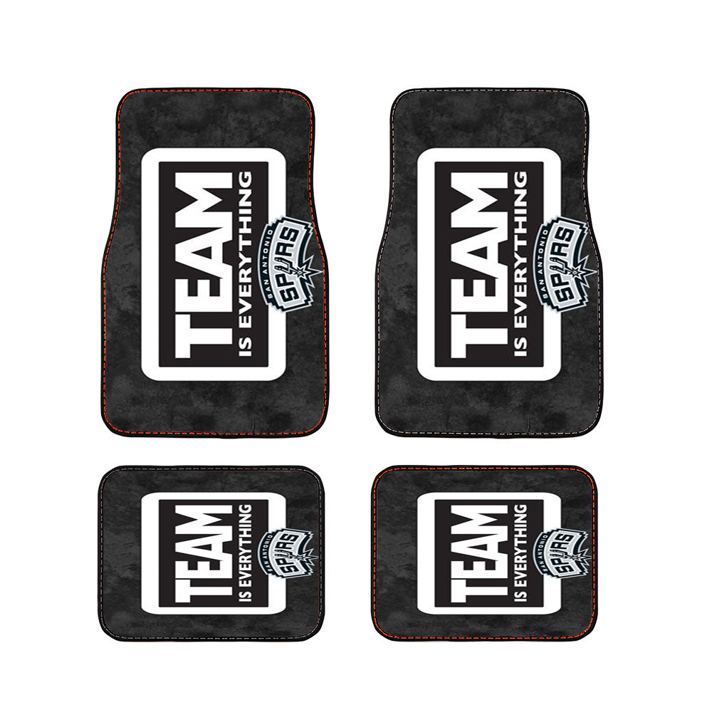 San Antonio Spurs Team Is Everything Car Floor Mats Accessories