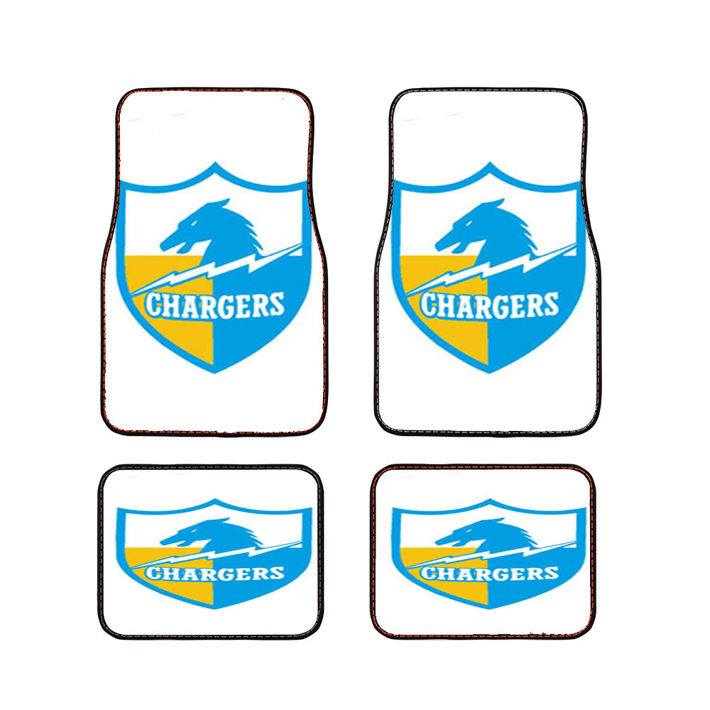 San Diego Chargers Badge Sports Car Floor Mats Accessories