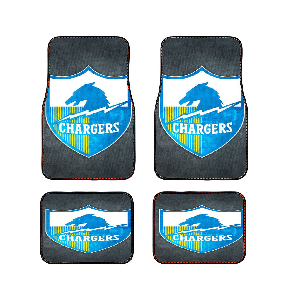 San Diego Chargers Logo Car Floor Mats Accessories
