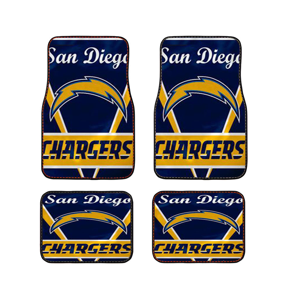 San Diego Chargers Wall Banner Flag Car Floor Mats Accessories