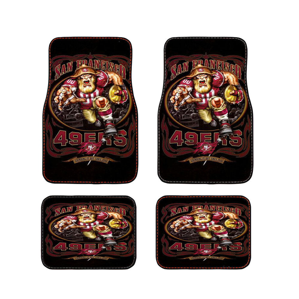 San Francised 49Ers Car Floor Mats Accessories