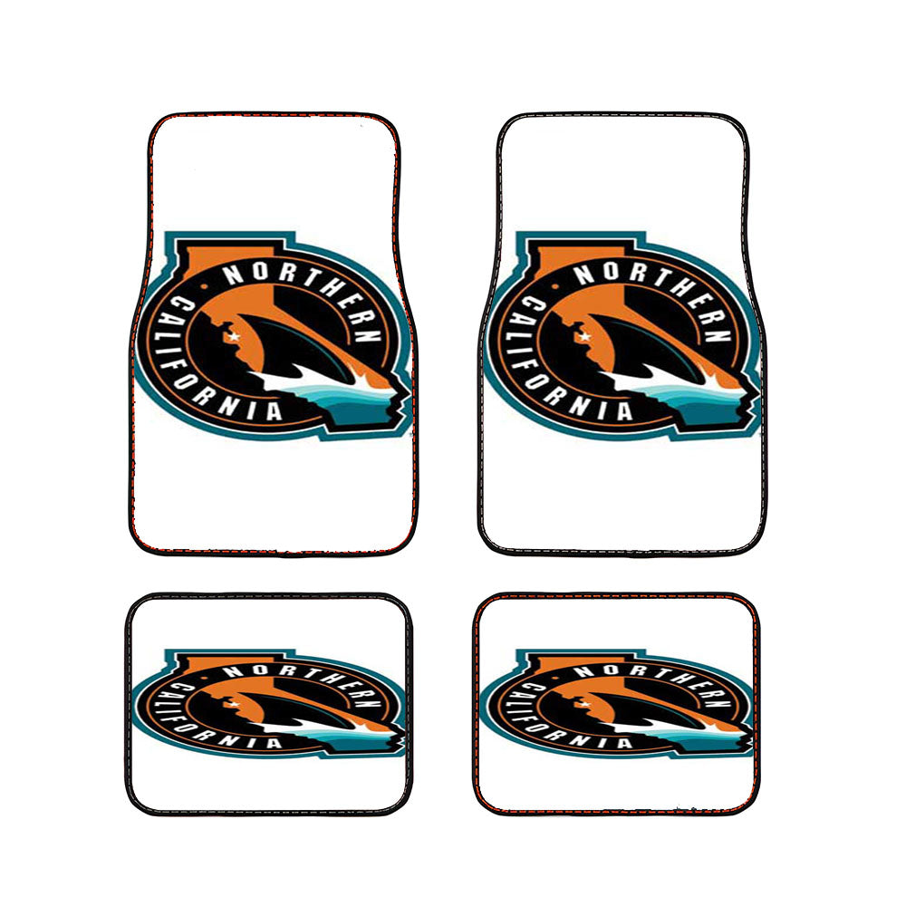 San Jose Sharks Logo Florida Car Floor Mats Accessories