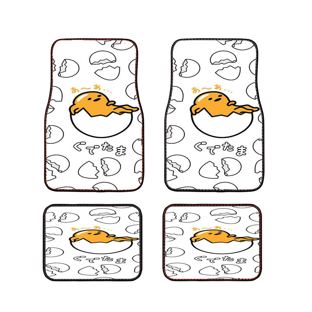 Sanrio Gudetama The Lazy Egg Car Floor Mats Accessories
