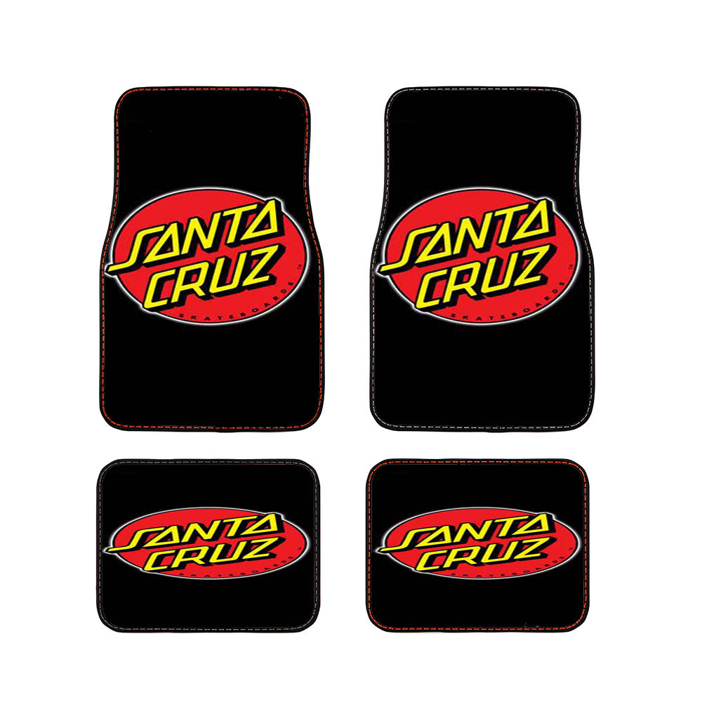 Santa Cruz Logo Car Floor Mats Accessories
