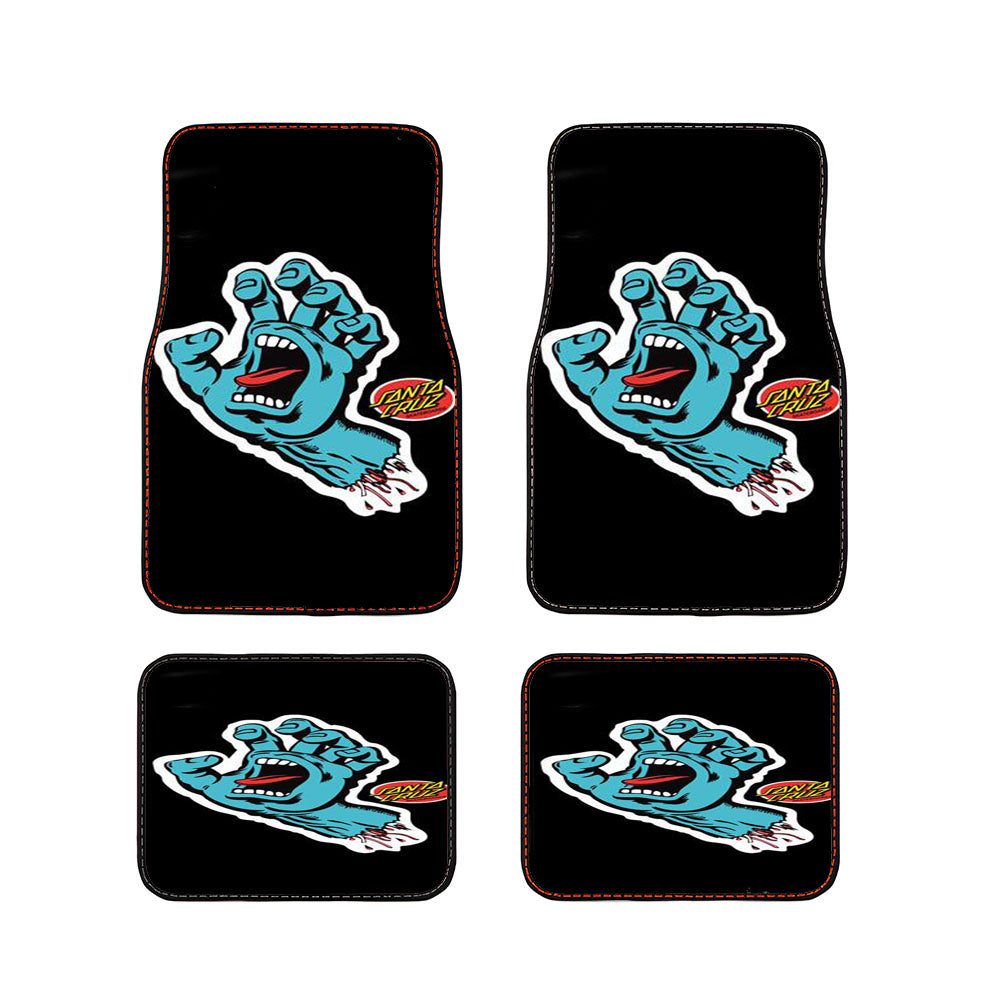 Santa Cruz Skateboard Car Floor Mats Accessories