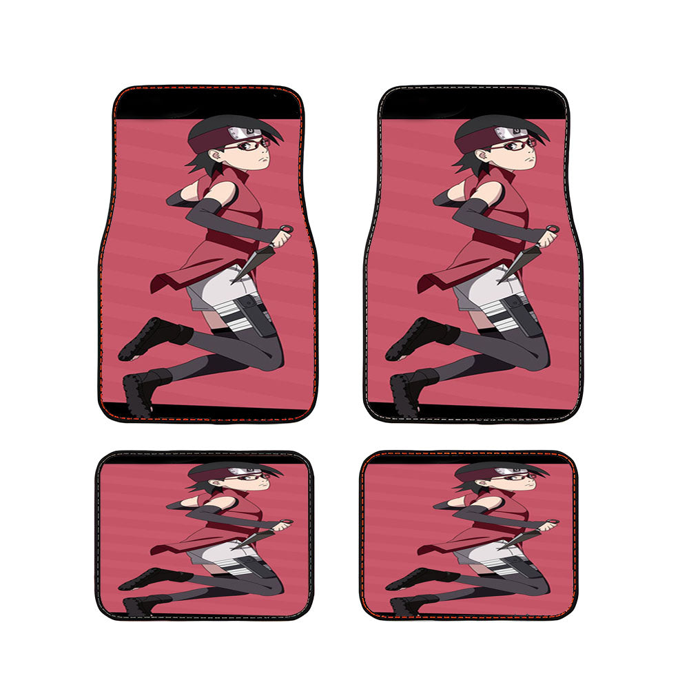 Sarada Uchiha Car Floor Mats Accessories