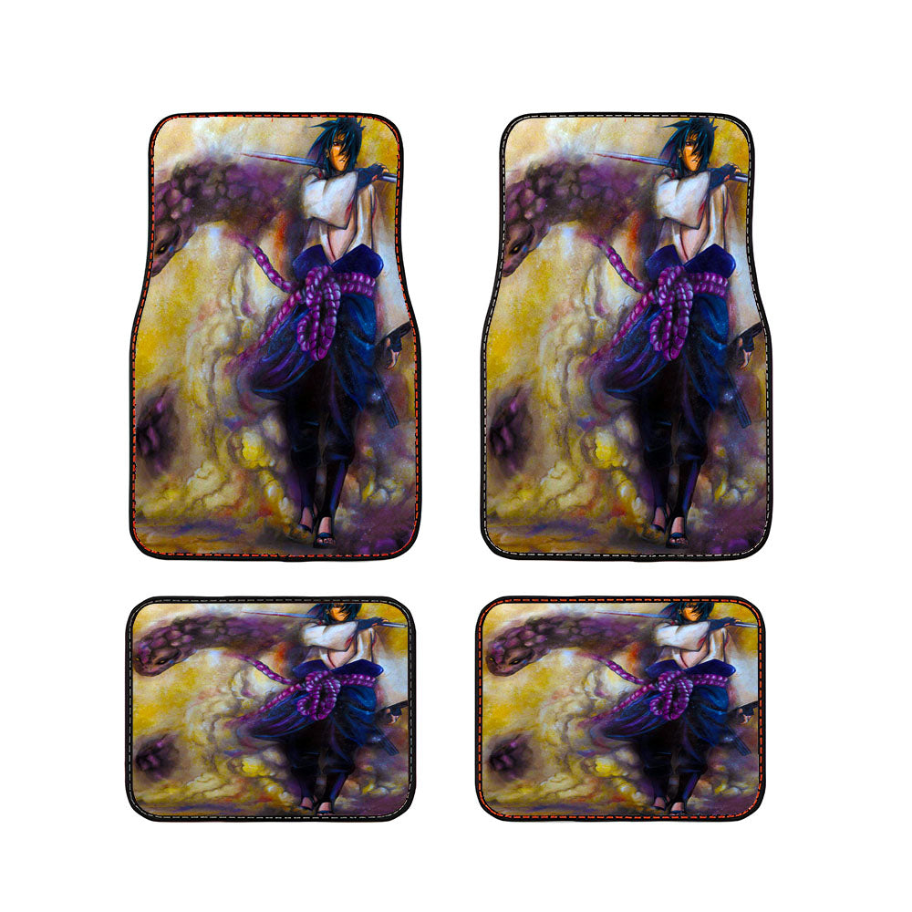 Sasuke Uchiha Naruto Car Floor Mats Accessories