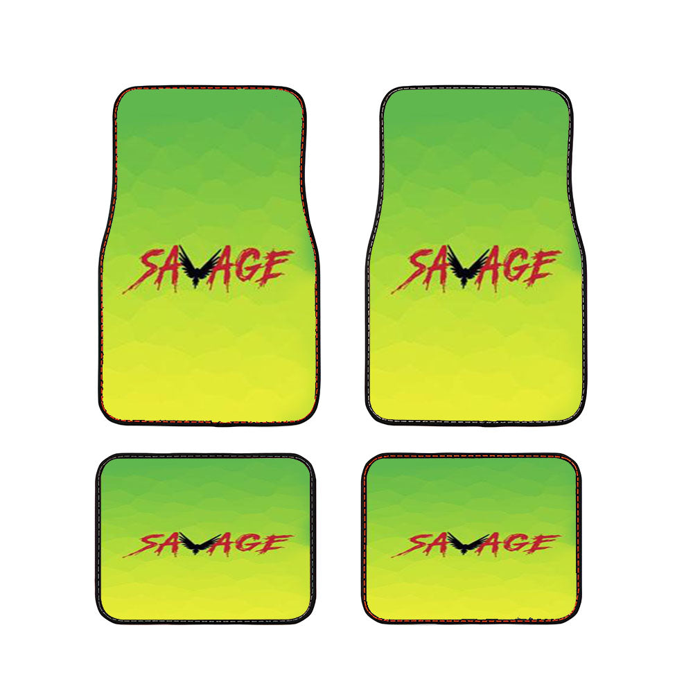 Savage Colour Car Floor Mats Accessories
