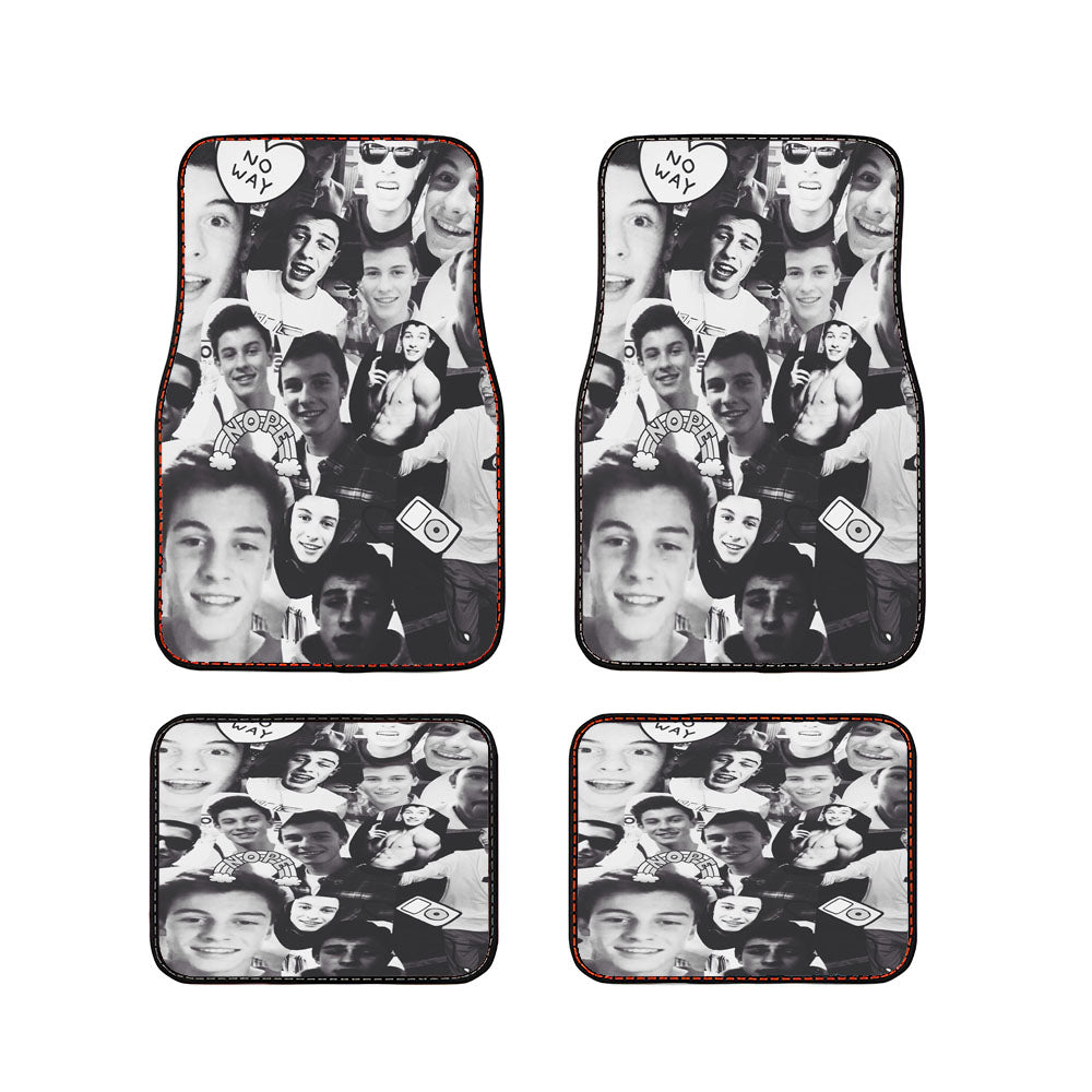 Sawn Mendes Black Car Floor Mats Accessories