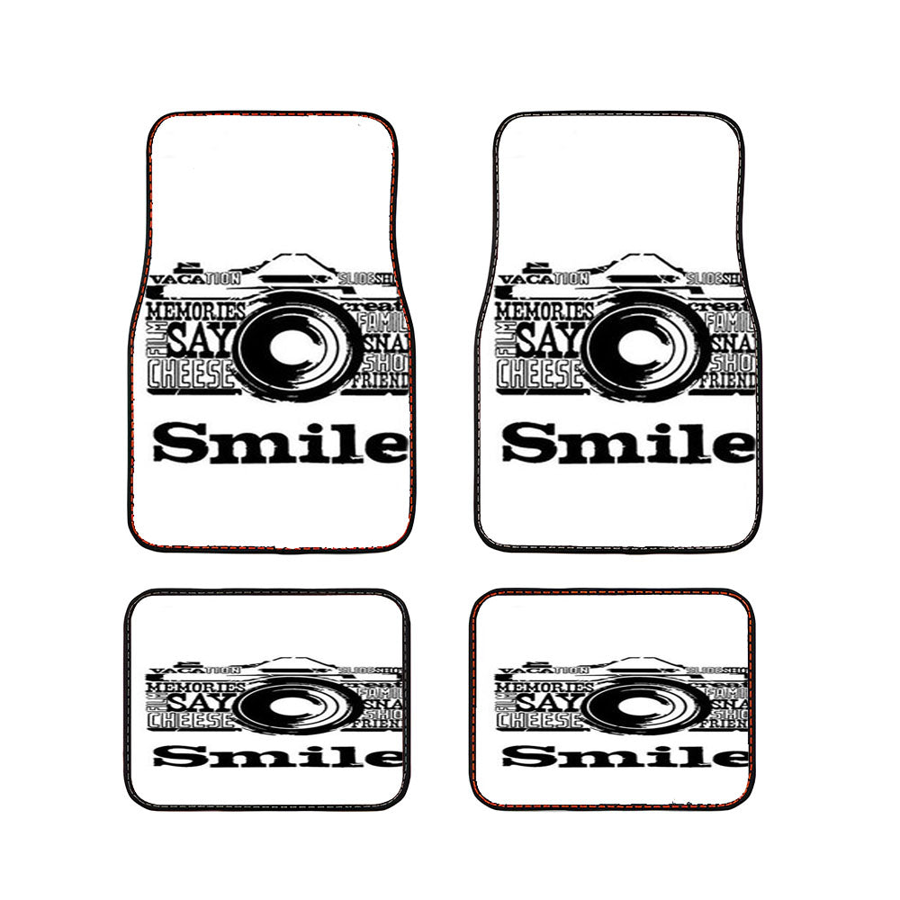 Say Smile Cam Car Floor Mats Accessories
