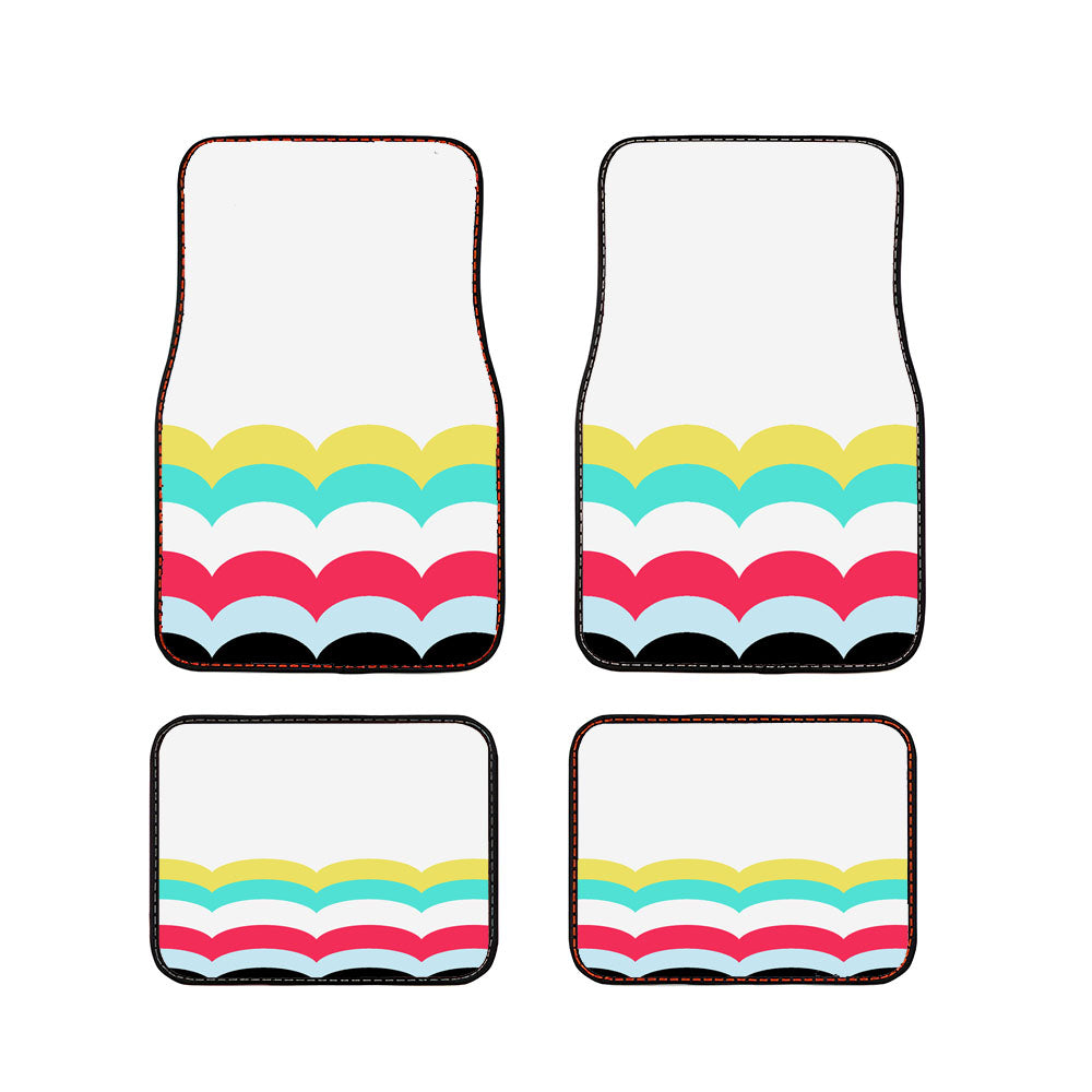 Scallop Collection Car Floor Mats Accessories