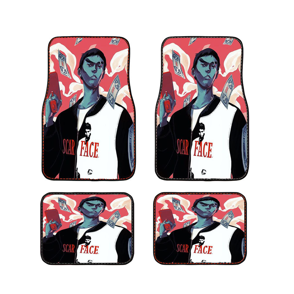 Scar Face Dollar Car Floor Mats Accessories