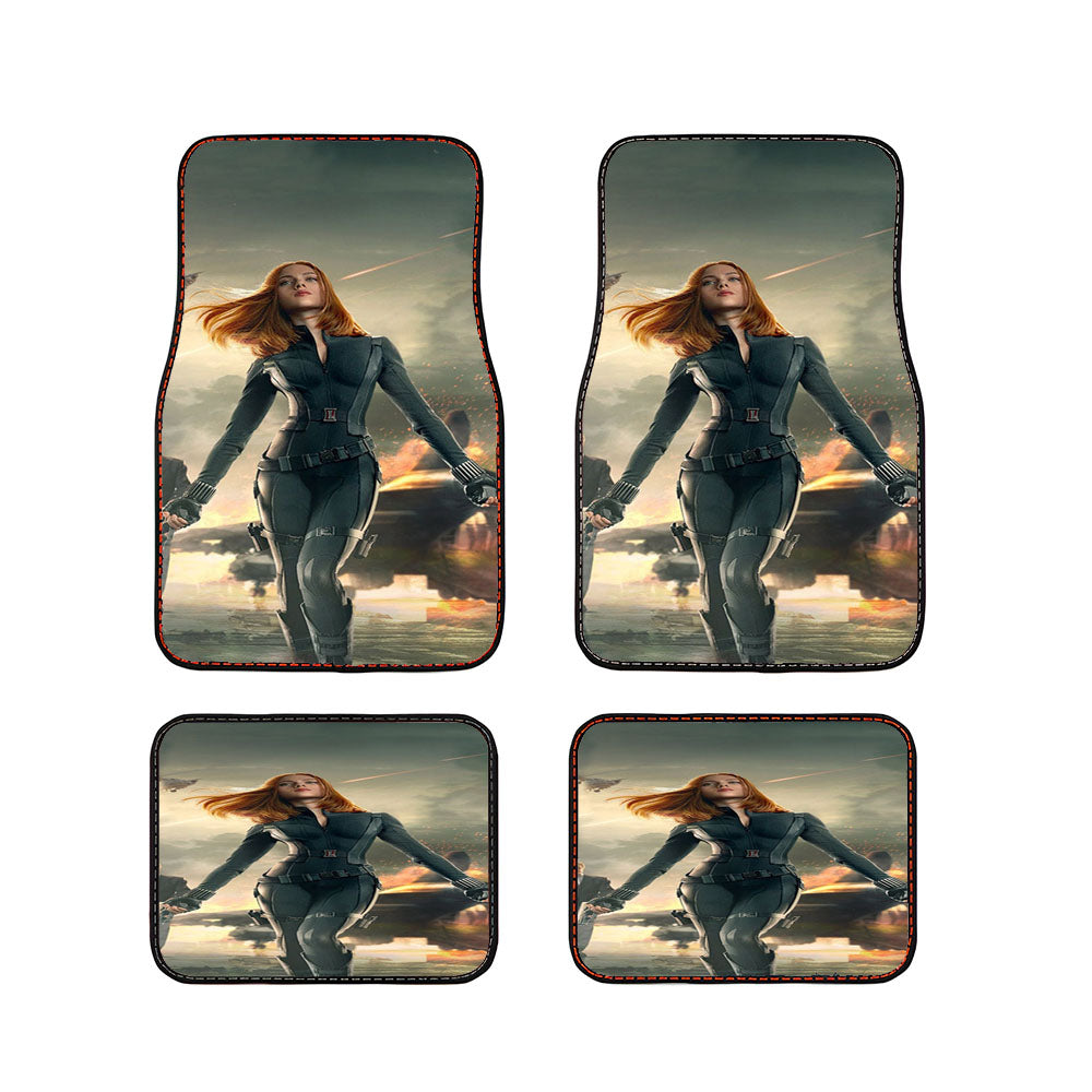 Scarlett Johansson Captain America Car Floor Mats Accessories