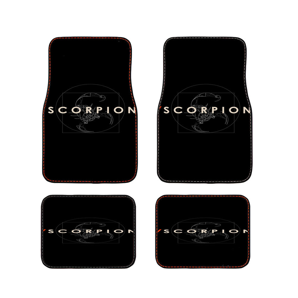 Scorpion Tv Show Logo 0 Car Floor Mats Accessories