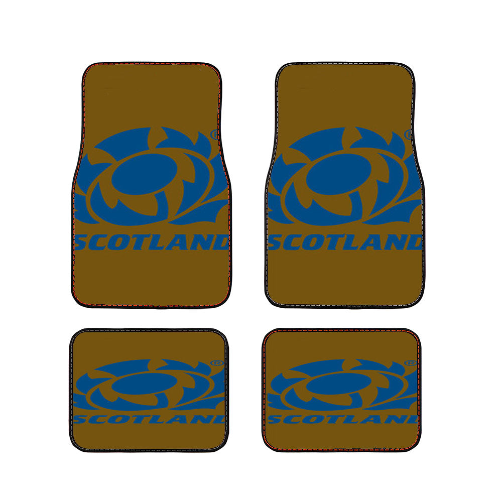Scotland Gold Car Floor Mats Accessories