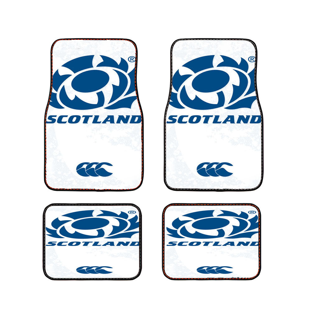 Scotland Rugby Logo Car Floor Mats Accessories