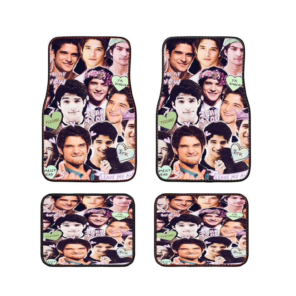 Scott Mccall Tyler Posey Collage Car Floor Mats Accessories