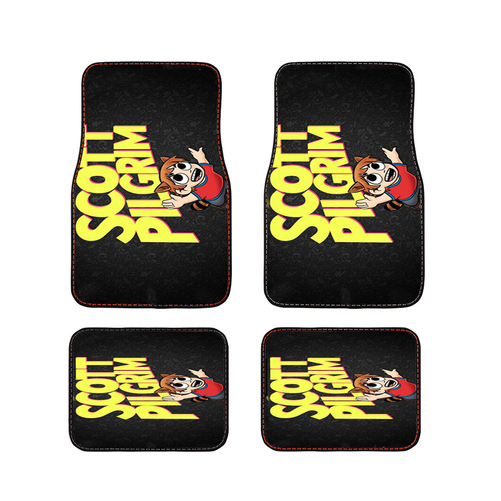 Scott Pilgrim Black Motif Car Floor Mats Accessories