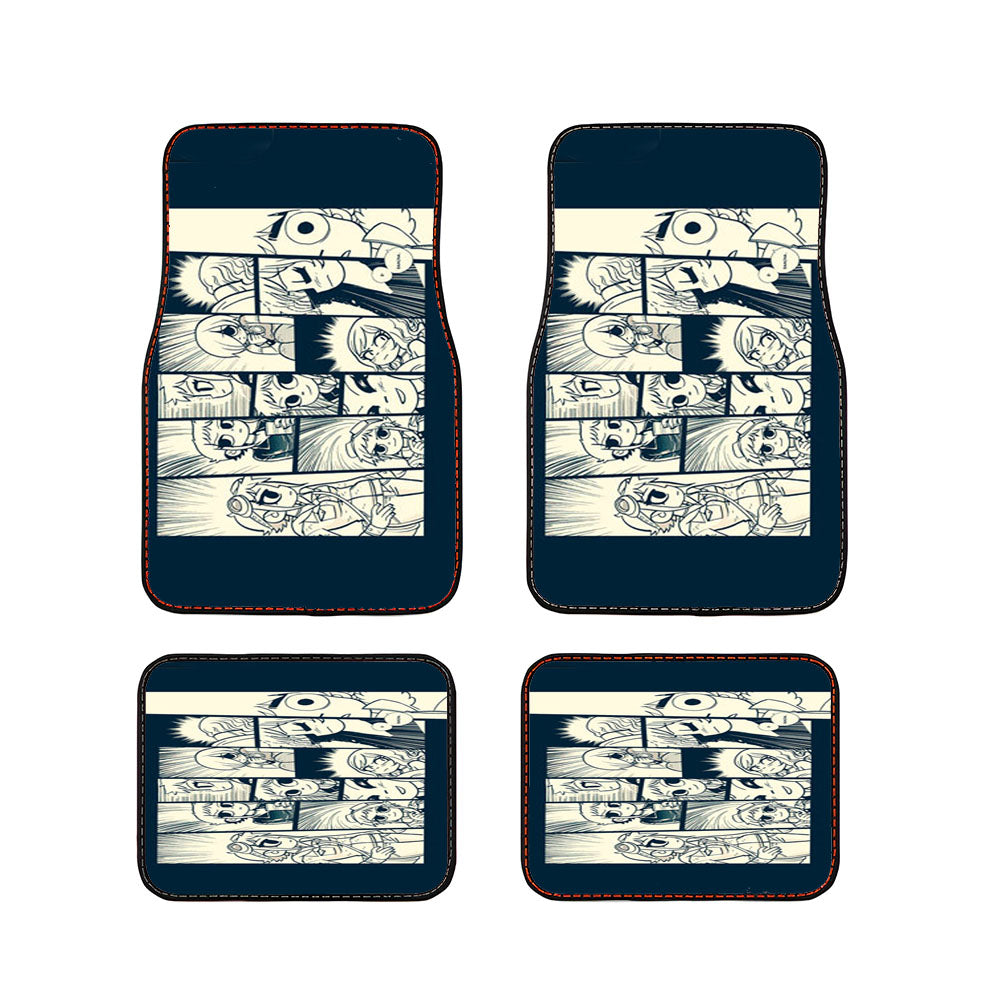 Scott Pilgrim Comics Ramona Flowers Car Floor Mats Accessories