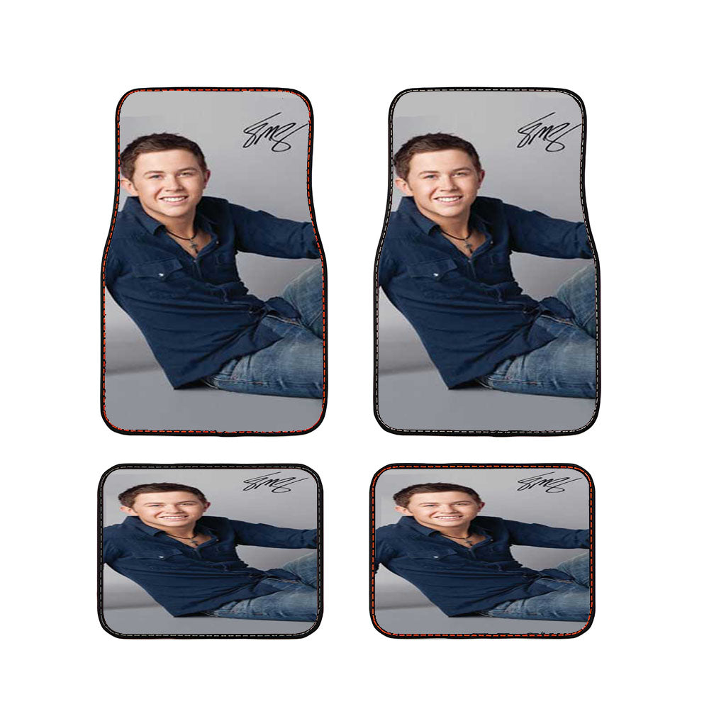 Scotty Mccreery Casual Autograph Car Floor Mats Accessories