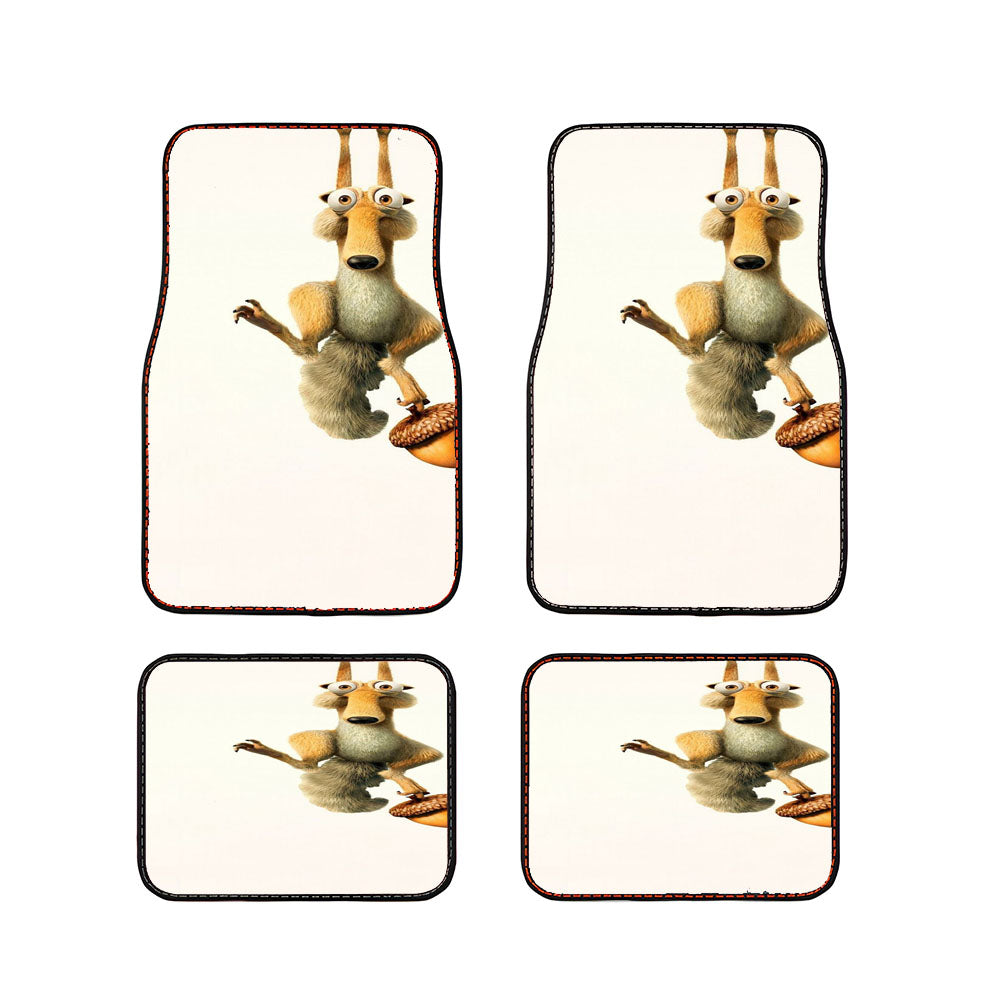 Scrat Character Ice Age Car Floor Mats Accessories