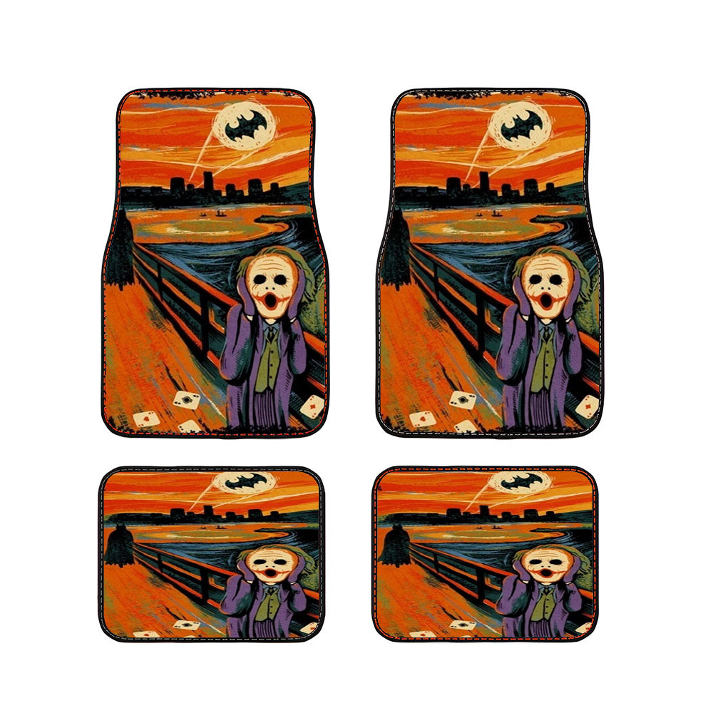 Scream Batman Car Floor Mats Accessories