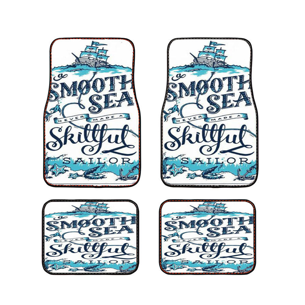Sea Decide Skillfull Sailor Car Floor Mats Accessories