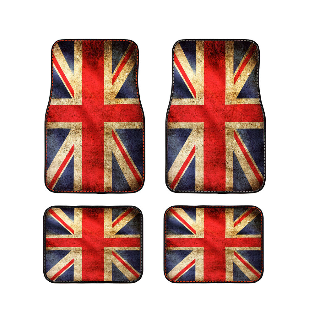 Series Union Jack British Flag Car Floor Mats Accessories