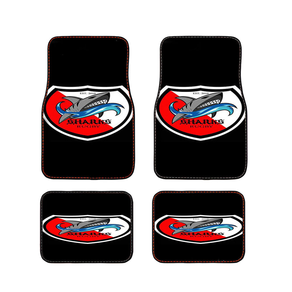 Sharks Logos Kecik Car Floor Mats Accessories