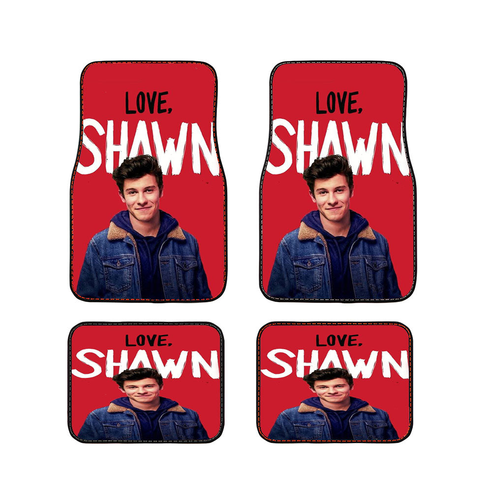 Shawn Mendes Love Shawn Car Floor Mats Accessories